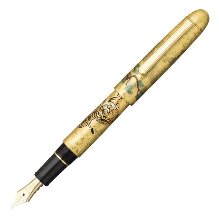 白金金牌3776世紀松虎B粗體兩用鋼筆型號Pnb-35000H