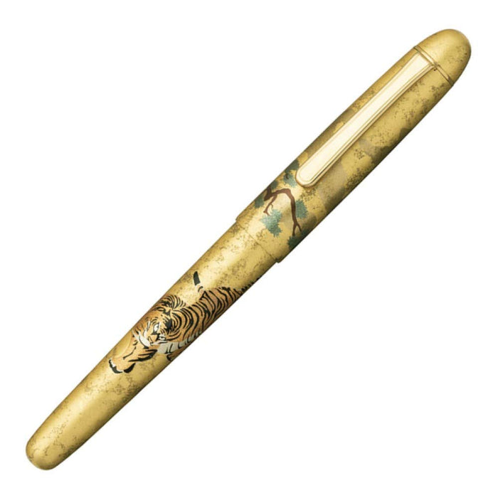 白金金牌3776世紀松虎B粗體兩用鋼筆型號Pnb-35000H