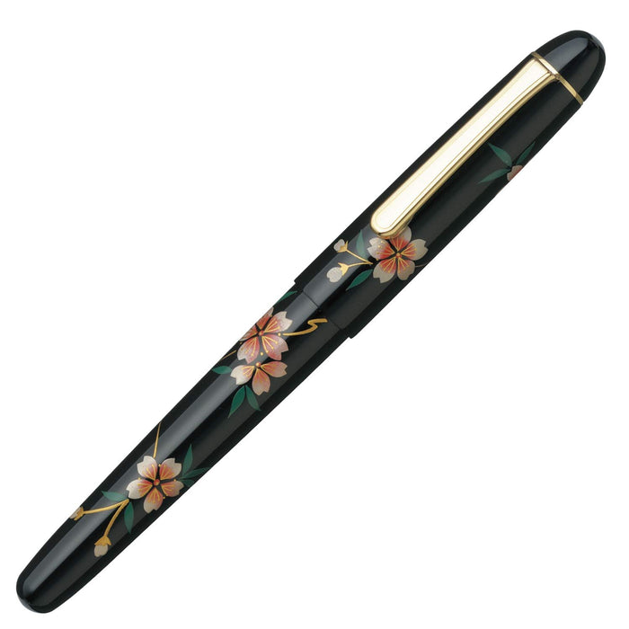 Platinum Century 3776 Sakura Fountain Pen - B Bold Dual-Use Regular Import