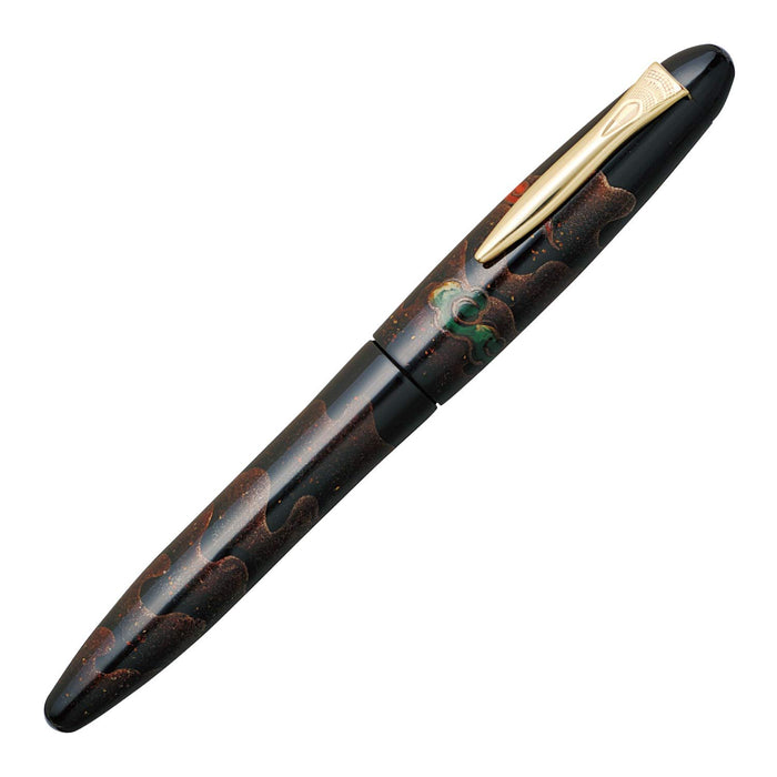 Platinum Izumo Yakumo Silver Line Fountain Pen Dual-Use Bold B Regular Import