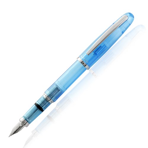 Platinum Fine Point Fountain Pen Balance Crystal Blue PGB-3000A#58-2