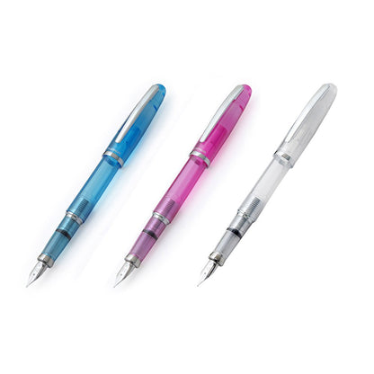 Platinum Fine Point Fountain Pen Balance Crystal Blue PGB-3000A#58-2