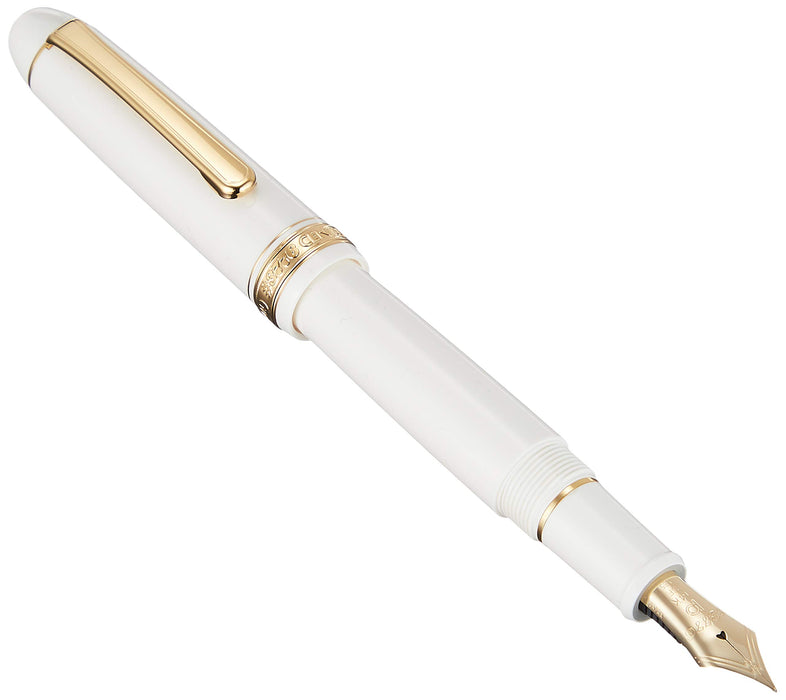 Platinum Century Chenonceau 白色細軟筆尖鋼筆