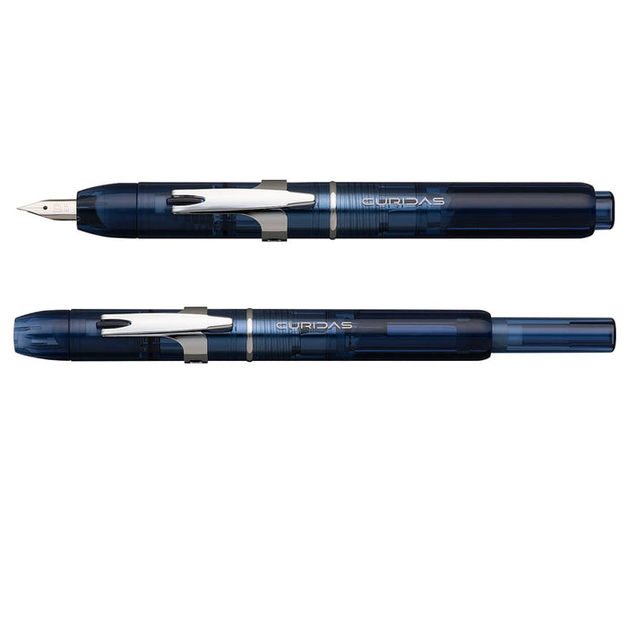 Platinum Brand Curidas Abyss Blue Extra Fine Fountain Pen PKN-7000#50-1