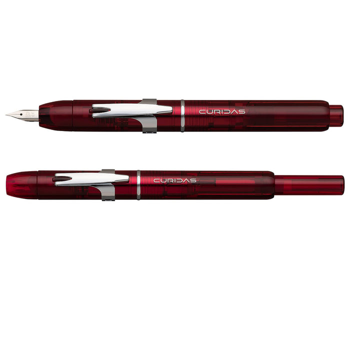 Platinum Curidas Grand Red Extra Fine Fountain Pen Pkn-7000#77-1