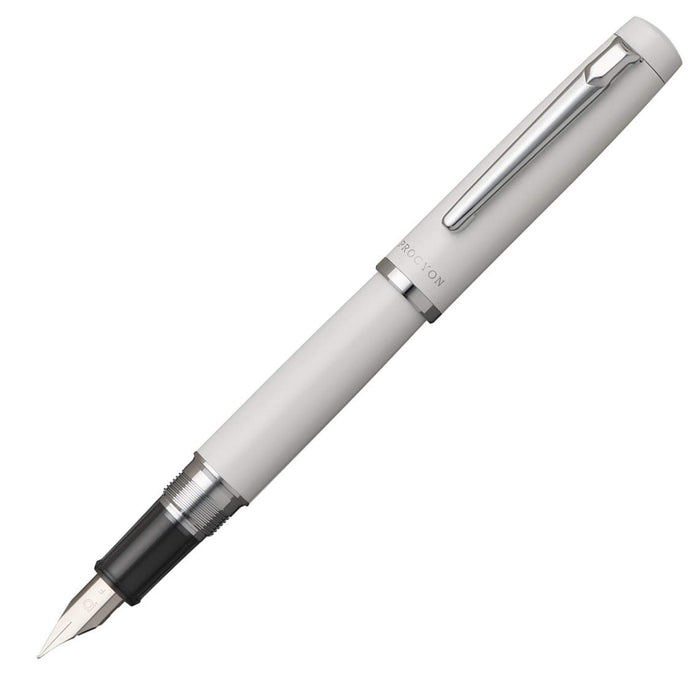 Platinum Fountain Pen Procion Porcelain White Fine Point Dual-Use PNS-5000-3-2
