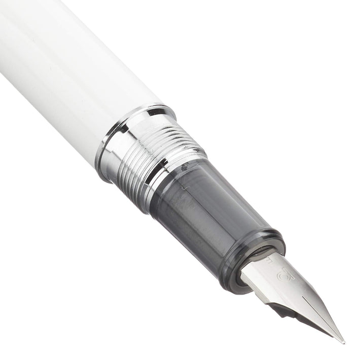 白金钢笔 Procion 瓷白色细尖两用笔 PNS-5000-3-2