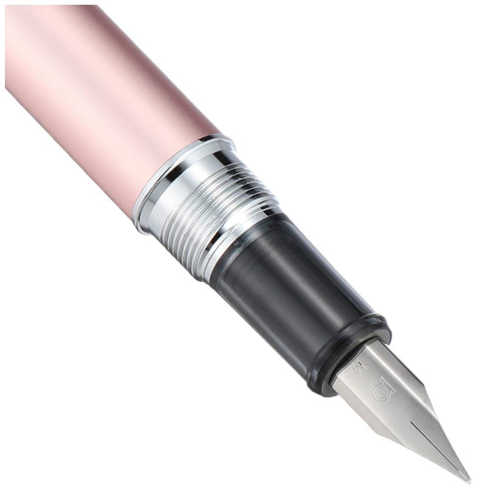 Platinum Fountain Pen M Medium Niprocion Dual-Use Rose Gold Luster PNS-8000 18-3 Regular Import