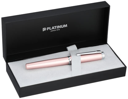 Platinum Fountain Pen M Medium Niprocion Dual-Use Rose Gold Luster PNS-8000 18-3 Regular Import