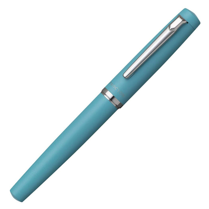 Platinum Fountain Pen - Niprocion Turquoise Blue Medium Dual-Use - Model PNS-5000 52-3