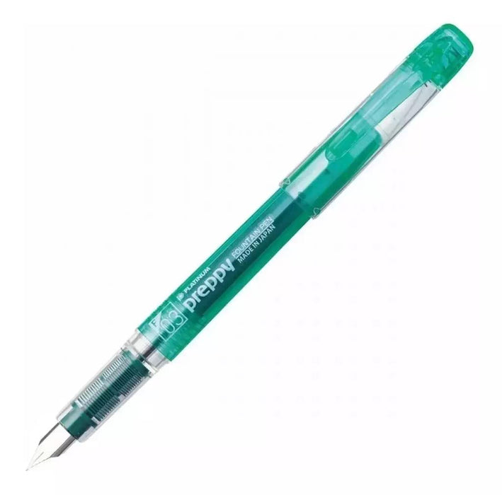 Platinum Fine Point Green Preppy PSQ-300#41 Fountain Pen