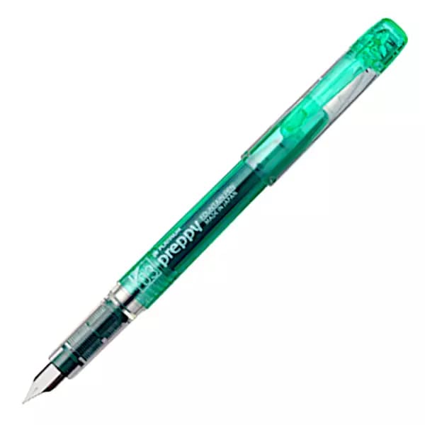 白金細尖綠色預科生 PSQ-300#41 鋼筆