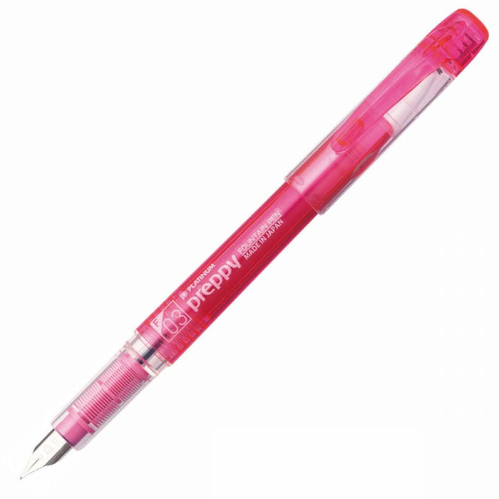 Platinum 细头钢笔（学院风粉色）- PSQ-300#21
