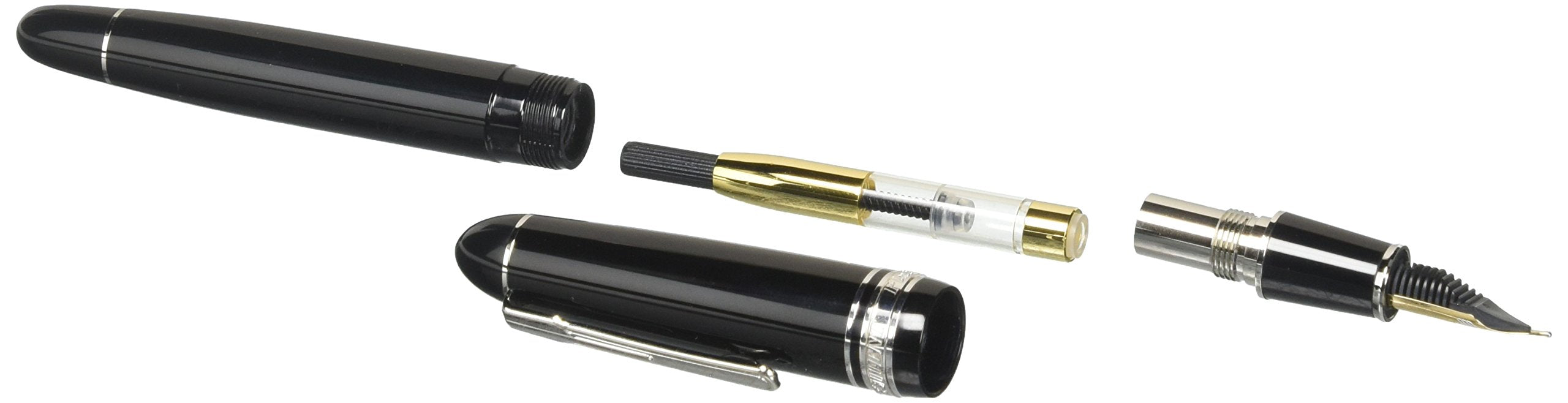 Platinum Fountain Pen President Black Bold Series PTB-25000PR