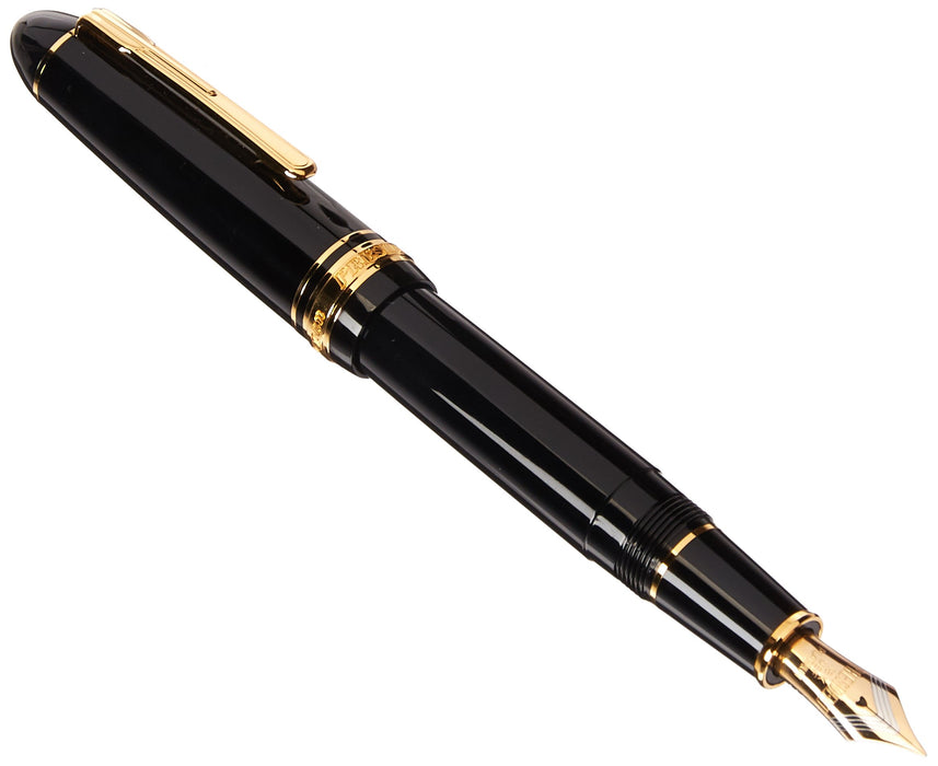 Platinum Brand President Black Fountain Pen with Extra Fine Point