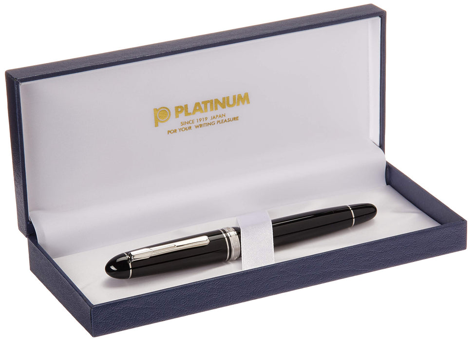 Platinum Fountain Pen - President Black Medium Point PTB-25000PR