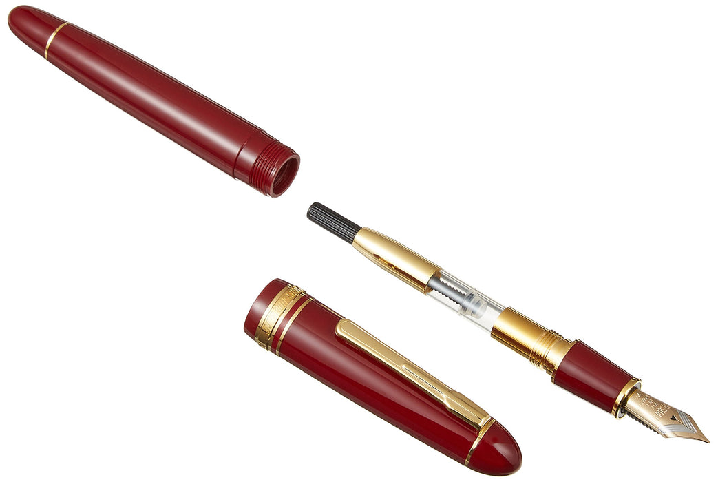 白金总统钢笔（超细酒红色）PTB-20000P#10-9