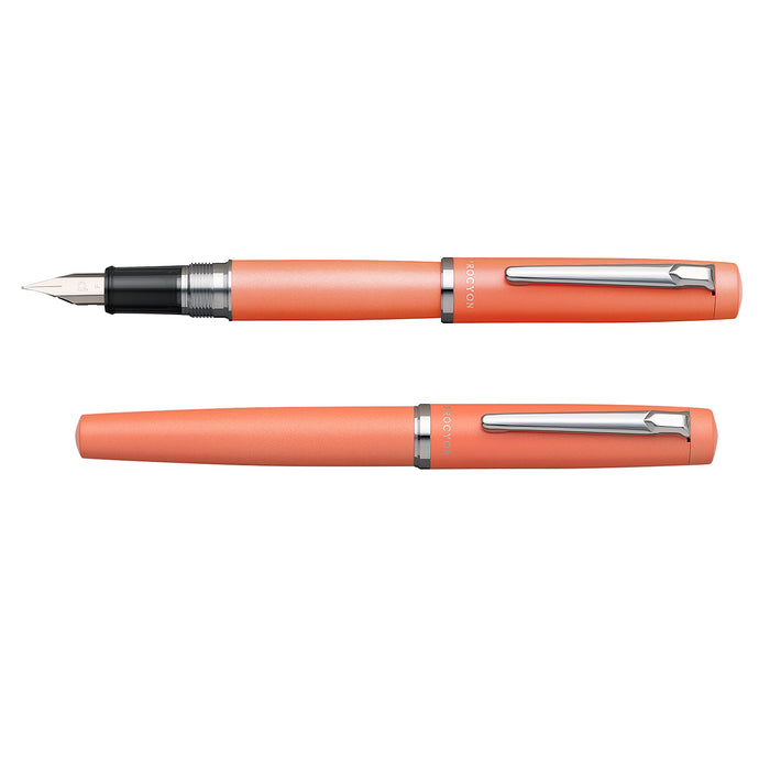 Platinum Procion #25 Fine Point Fountain Pen in Persimmon Orange