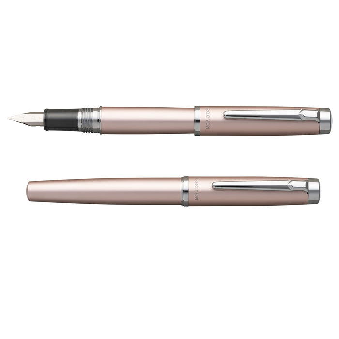铂金钢笔 Procion Luster Pns-8000#18-2 玫瑰金细笔尖