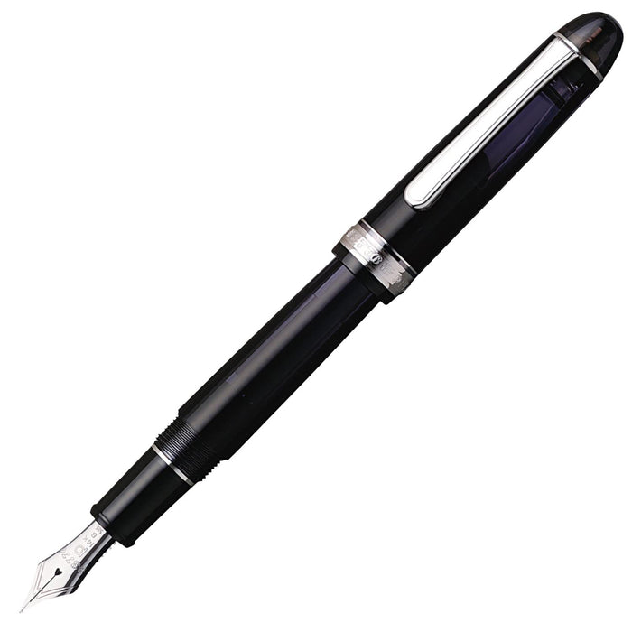 Platinum Fountain Pen - 3776 Century Ultra Fine Point with Rhodium Finish Black Diamond