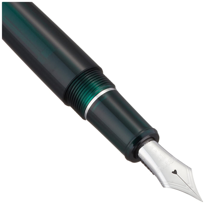 Platinum 3776 Century UEF Ultra Fine-Point Fountain Pen Laurel Green Rhodium Finish