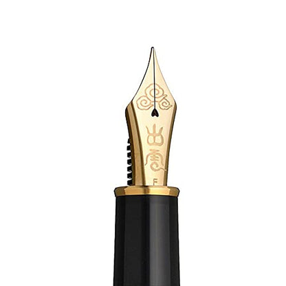 Fine Point Platinum Fountain Pen Izumo Bamboo Knit - Hazel Eye Red Birch Color