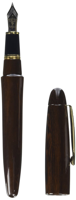 Platinum Fine Point Fountain Pen Izumo - Iron Sword Wood Matt Tagayasan Piz-50000T #20-2