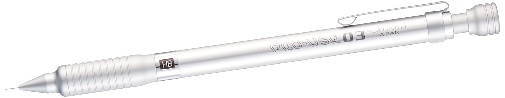 白金钢笔专业用途银色自动铅笔 0.3 毫米 - MSD-1000A#9 型号