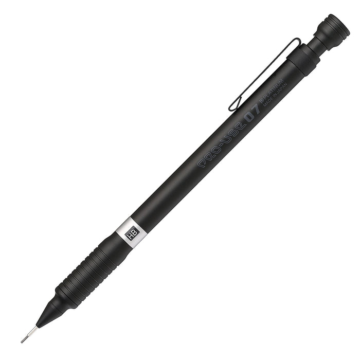 白金鋼筆專業自動鉛筆 0.7 霧面黑色 - MSDB-1500C
