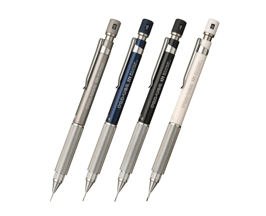 Platinum Fountain Pen Professional Mechanical Pencil 0.7mm Black MSDA-1500C#1