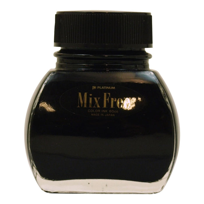 Platinum Fountain Pen Smoke Black Mixable InkM-1200 Water-Based Dye