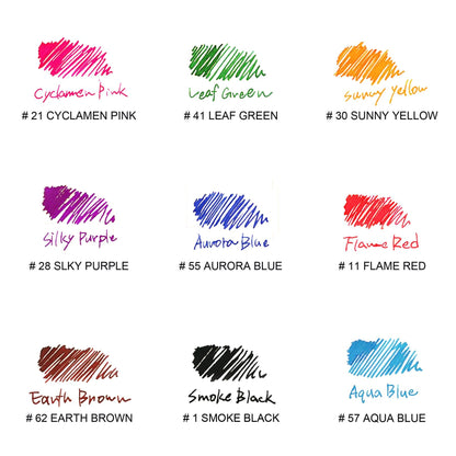 Platinum Mixfree Silky Purple Ink Fountain Pen - Model Inkm-1200#28