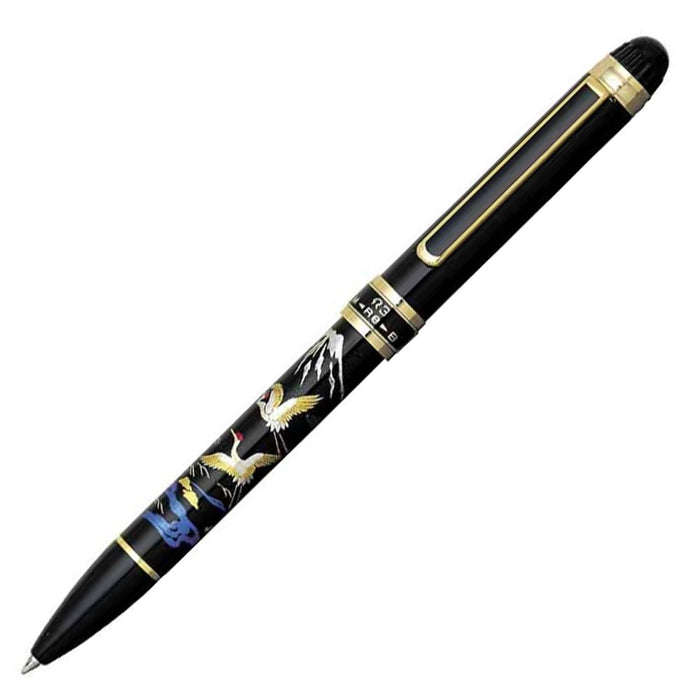 白金钢笔多功能双动现代莳绘鹤 Mwb-5000Rm#18