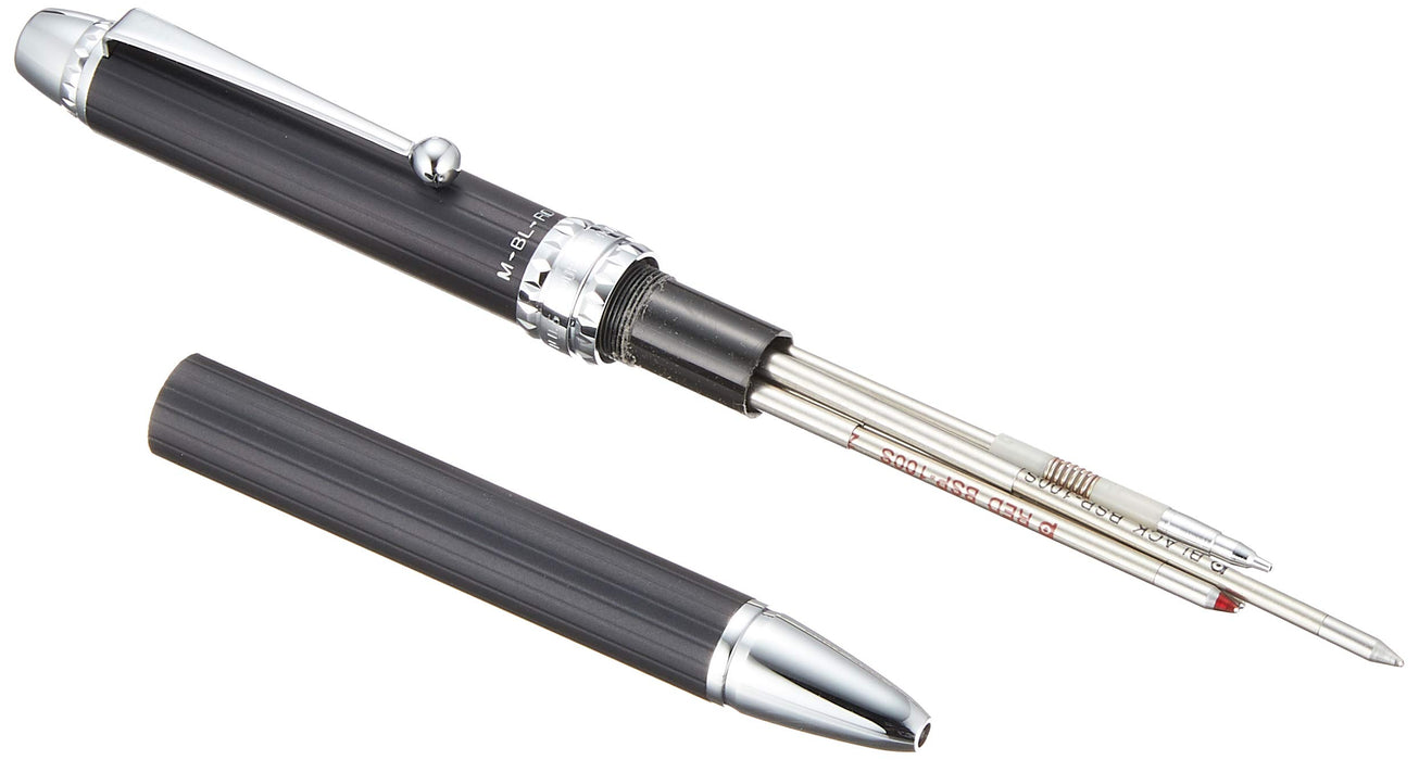 Platinum Double Action Black Fountain Pen Multifunctional MWB-3000F#1