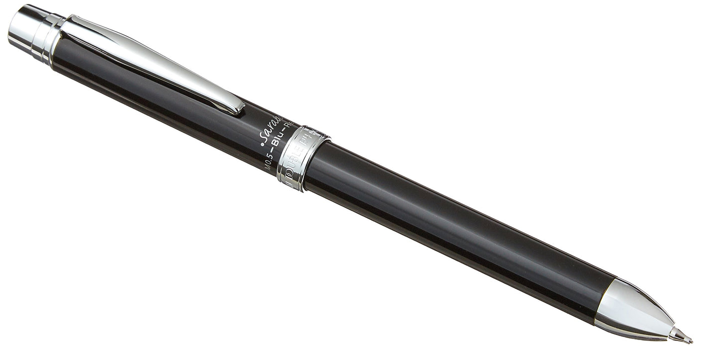 Platinum Fountain Pen Multifunctional Double Action Sarabo Shine Black Mwb-3000G#1