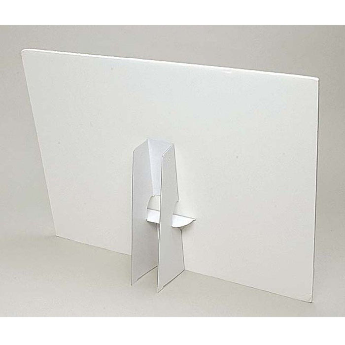 Platinum Fountain Pen Business Card Size White Paper Stand - 10 Pieces AS-500F