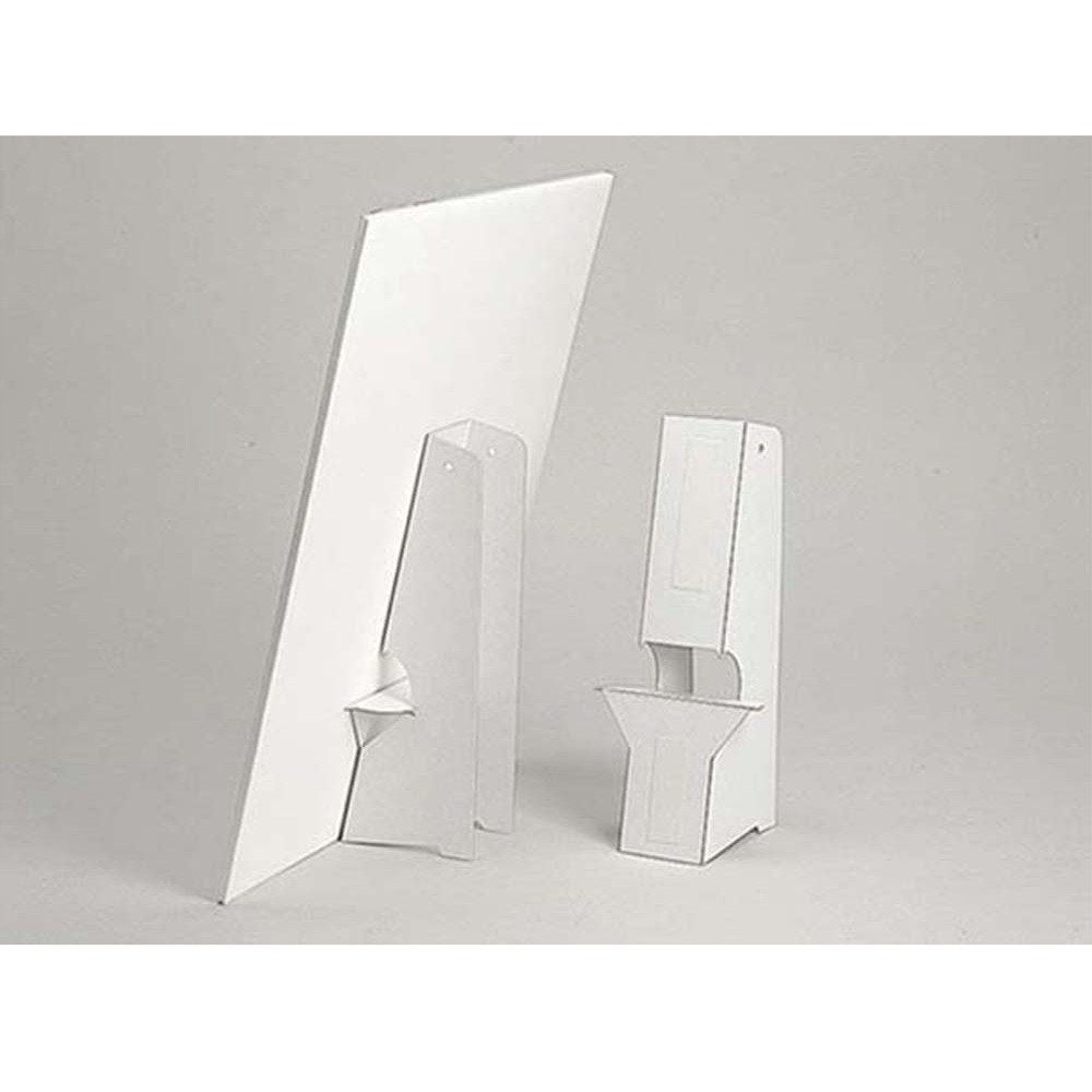 Platinum Fountain Pen Stand AS-500D - White Paper Holder for A4/B5/A5 - 10 Pieces
