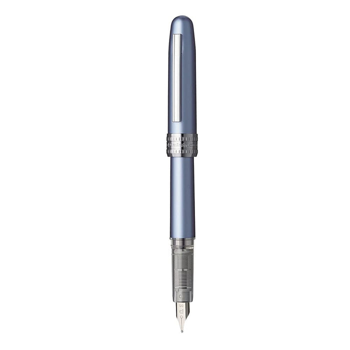 Platinum Plaisir Frosty Blue Fountain Pen - PGB-1000B G Series by Hong
