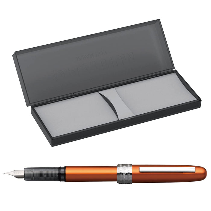 Platinum Plaisir Fine Point Fountain Pen PGB-1000#25-2 Noba Orange