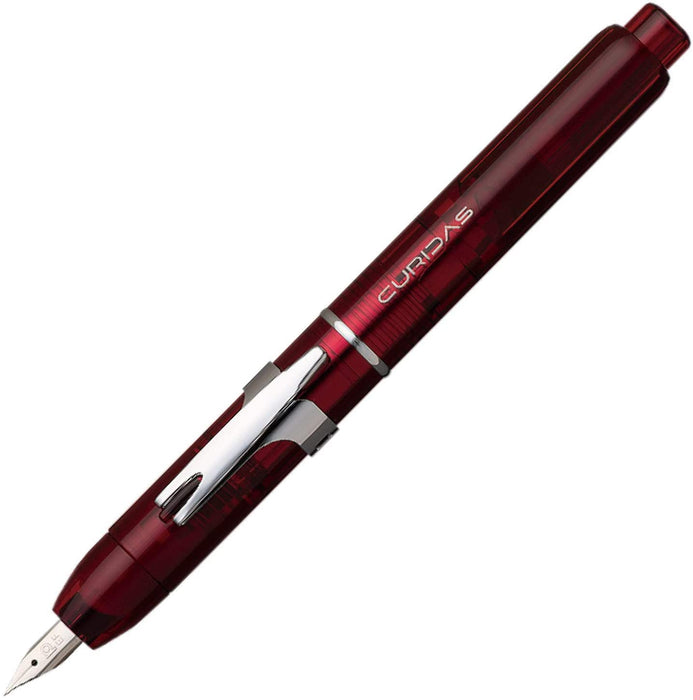 Platinum Curidas 可伸缩大红色钢笔细笔尖爱汉字贴纸 5.5x0.56 英寸