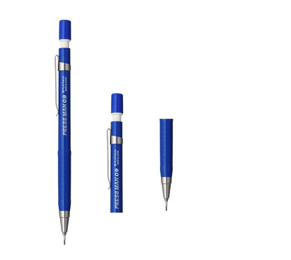 Platinum Fountain Pen Pressman Blue MPS-200#56 Mechanical Pencil