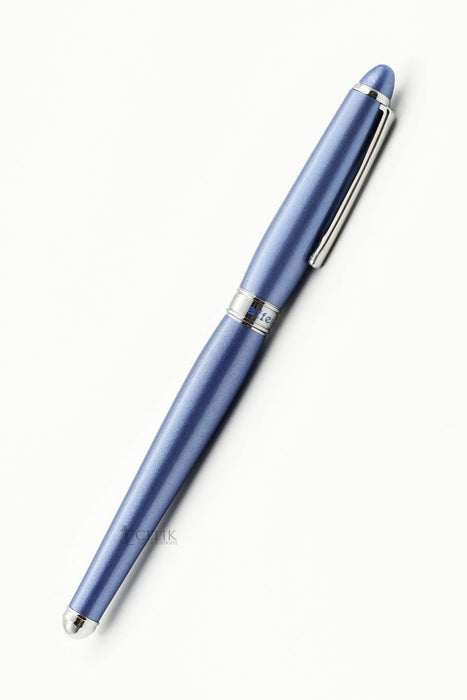 Platinum Fountain Pen Paf5000 - Thin Shaft Sleek Metallic Blue Finish