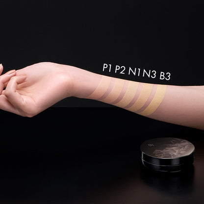 B.A Pola Serum Cushion Foundation P2 Medium Pink 12G Lightweight Coverage