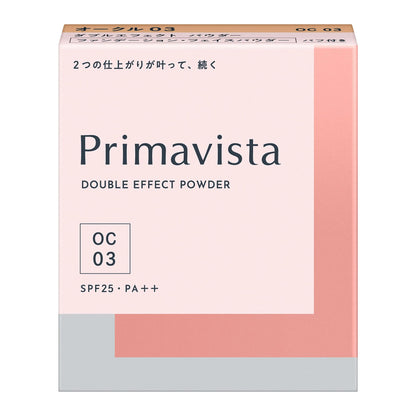 Kao Sofina Primavista Double Effect Powder OC 03 SPF25 PA++ 9g - Japanese Powder Base