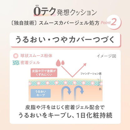 Primavista Glow Cover Cushion Ocher 05 Starter Set for Radiant Skin