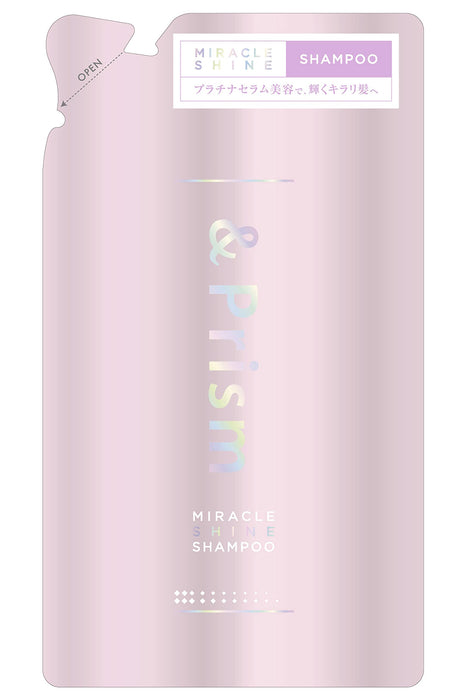 &Prism Miracle Shine Shampoo Refill 320Ml Hair Care Solution