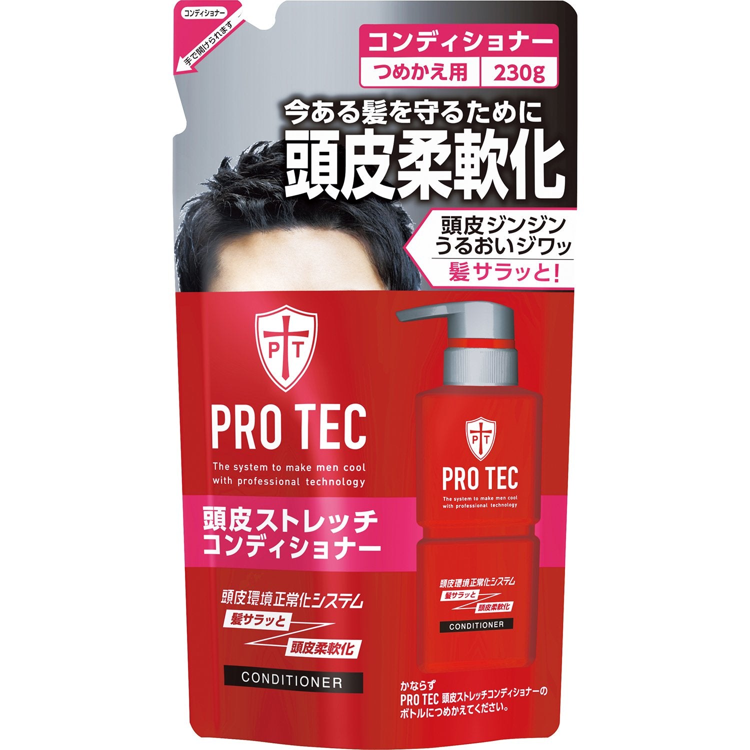 Pro Tec Scalp Stretch Conditioner Refill 230G - Hair Care Solution