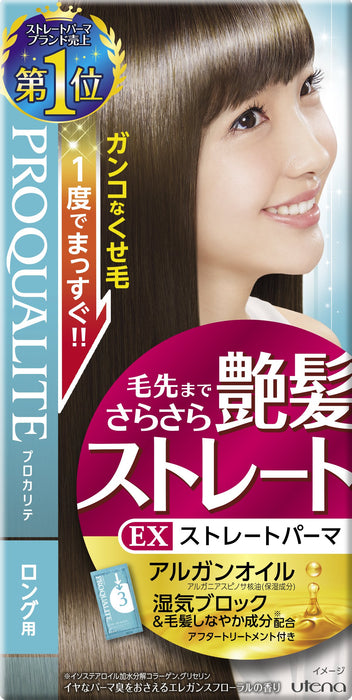 Utena Proqualite Ex Straight Perm with After Treatment C Professional Hair Care