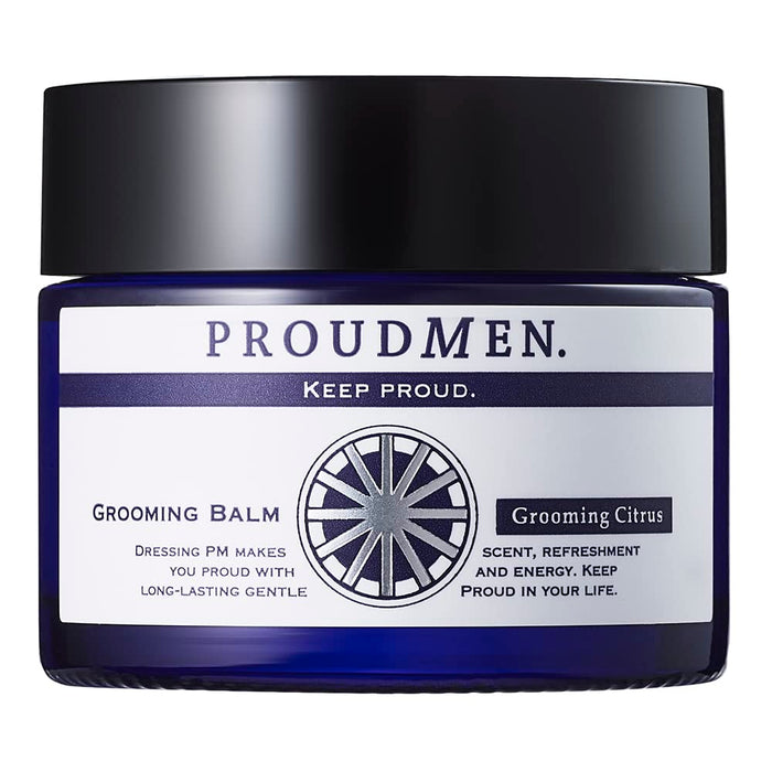 Proudmen. Solid Perfume Grooming Balm 40G - Citrus Scent Fragrance Cream