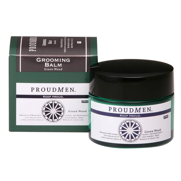 Proudmen. Green Wood Solid Perfume Grooming Balm for Men 40G